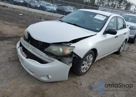 2008 Subaru Impreza 2.5I z USA, uszkodzony, nr VIN JF1GE616X8H525463